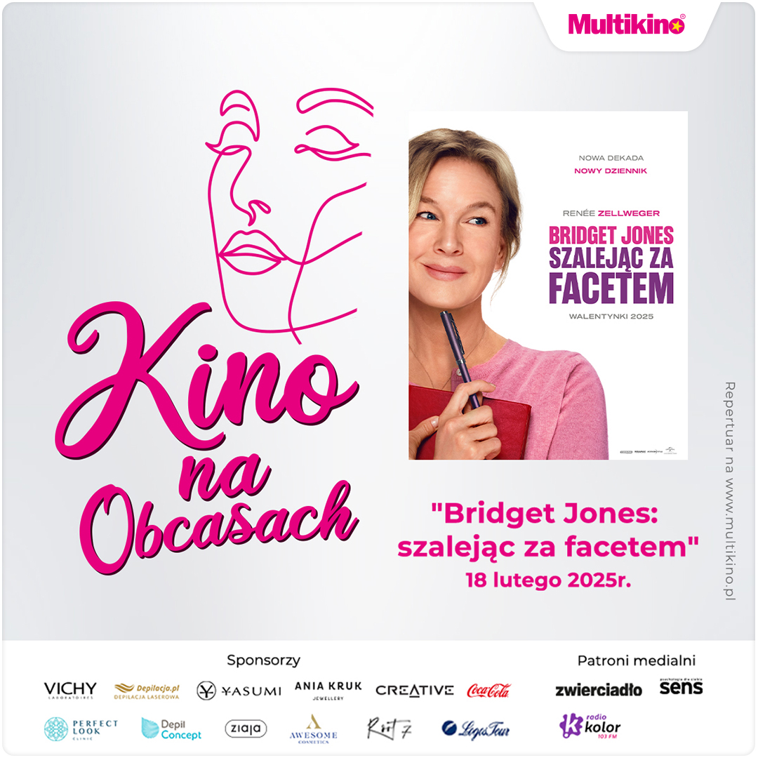 „Bridget Jones: szalejąc za facetem” w Kinie na Obcasach. 