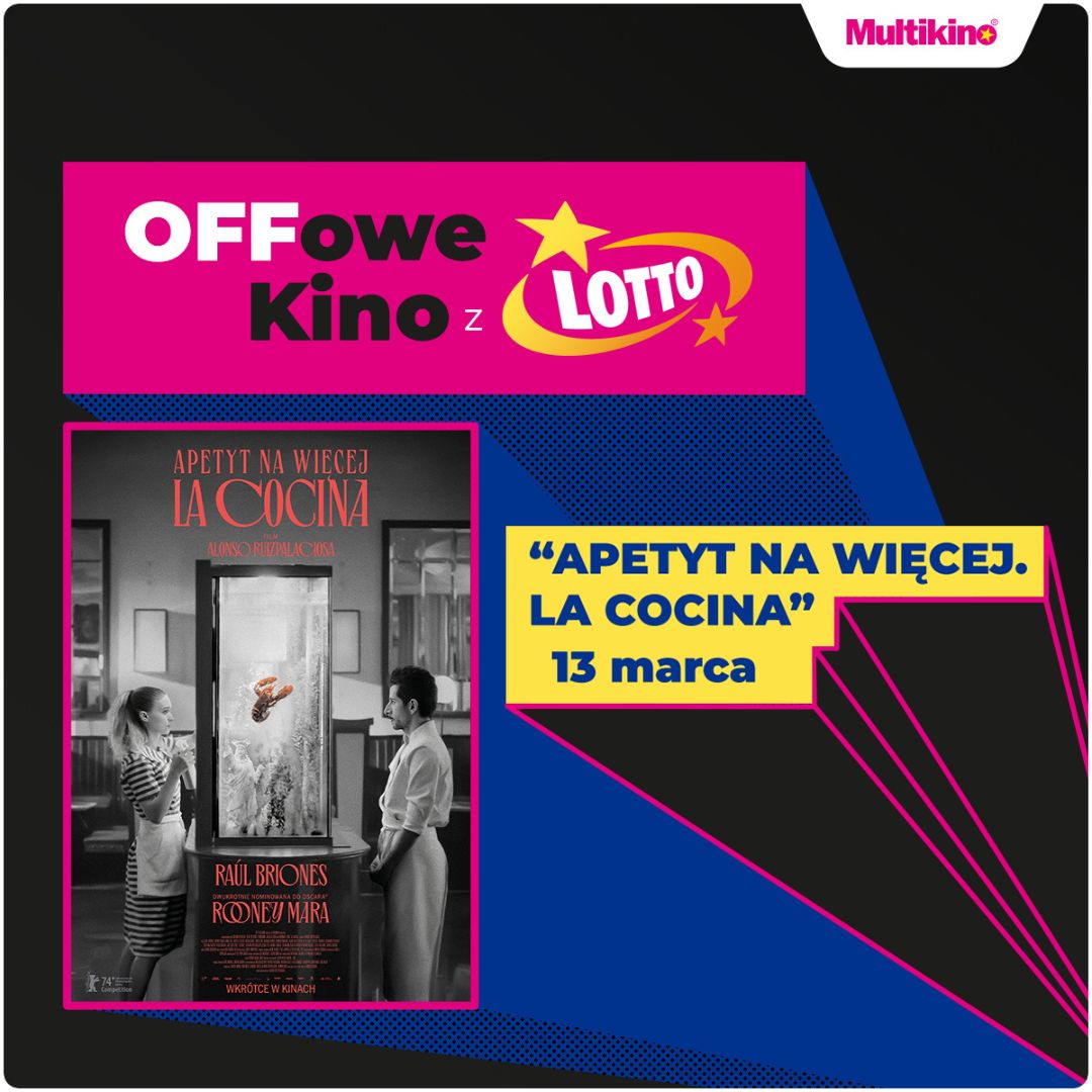 „Apetyt na więcej. La Cocina” w ramach OFFowego Kina w Multikinie